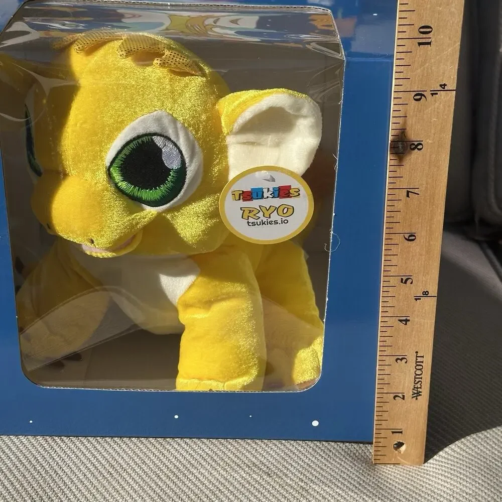 Tsukies Ryo N F T Crypto Project Plush 1 of 555 Made Beverly Hills Teddy Bear Co